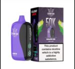 Al Fakher Crown Bar Cloud Box Grape Ice 50000 Puffs disposable vape