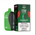Al Fakher Crown Bar Cloud Box Strawberry Kiwi 50000 Puffs disposable vape