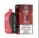 Al Fakher Crown Bar Cloud Box Two Apple 50000 Puffs disposable vape